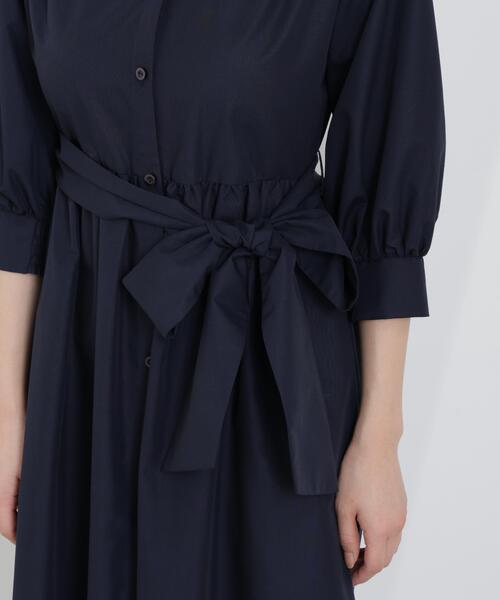 PROPORTION BODY DRESSING(プロポーションボディドレッシング)の「リボン付きシャツワンピース / 1216140312(ワンピース・レディース・ネイビー/イエロー/レッド/ブルー・MEDIUM/P/S)」の17枚目の写真