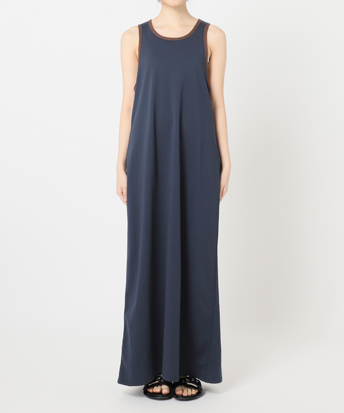 CALMER(カルメール)の「RINGER DRESS(ワンピース・レディース・ネイビー/ベージュ・FREE)」の11枚目の写真