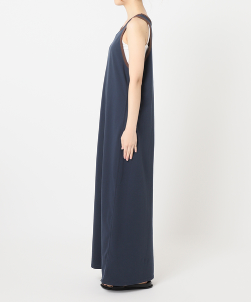 CALMER(カルメール)の「RINGER DRESS(ワンピース・レディース・ネイビー/ベージュ・FREE)」の12枚目の写真