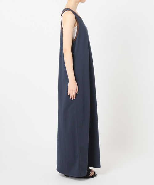 CALMER(カルメール)の「RINGER DRESS(ワンピース・レディース・ネイビー/ベージュ・FREE)」の14枚目の写真