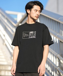 NEW ERA/ニューエラ 半袖 Tシャツ Oriental Paisley ボックスロゴ セットアップ対応