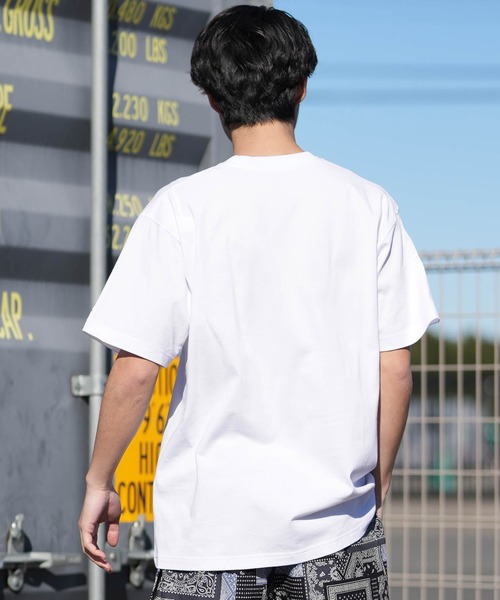 NEW ERA(ニューエラ)の「NEW ERA/ニューエラ 半袖 Tシャツ Oriental Paisley ボックスロゴ セットアップ対応(Tシャツ/カットソー・メンズ・ホワイト/ブラック・M/L/XL/XXL)」の20枚目の写真