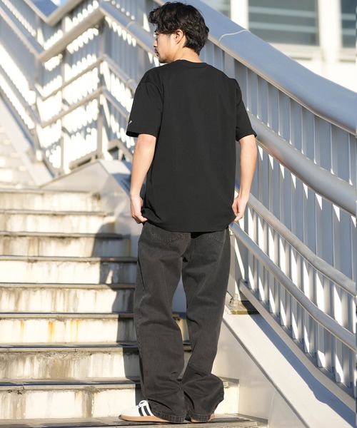 NEW ERA(ニューエラ)の「NEW ERA/ニューエラ 半袖 Tシャツ Oriental Paisley ボックスロゴ セットアップ対応(Tシャツ/カットソー・メンズ・ホワイト/ブラック・M/L/XL/XXL)」の9枚目の写真