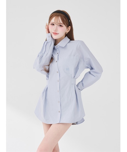 Darich（ダーリッチ）の「ウエストマークビッグシャツ（シャツ