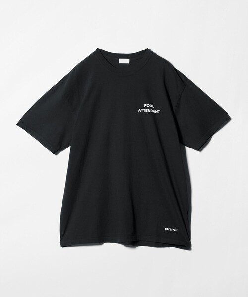 MONKEY TIME（モンキータイム）の「＜PARATRAIT＞POOL ATTENDANT Tシャツ（Tシャツ/カットソー・メンズ・ベージュ/ブラック・2/3）」の2枚目の写真