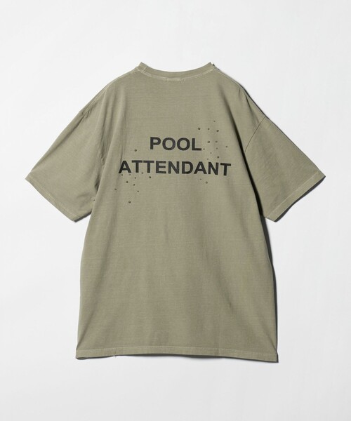 MONKEY TIME（モンキータイム）の「＜PARATRAIT＞POOL ATTENDANT Tシャツ（Tシャツ/カットソー・メンズ・ベージュ/ブラック・2/3）」の3枚目の写真