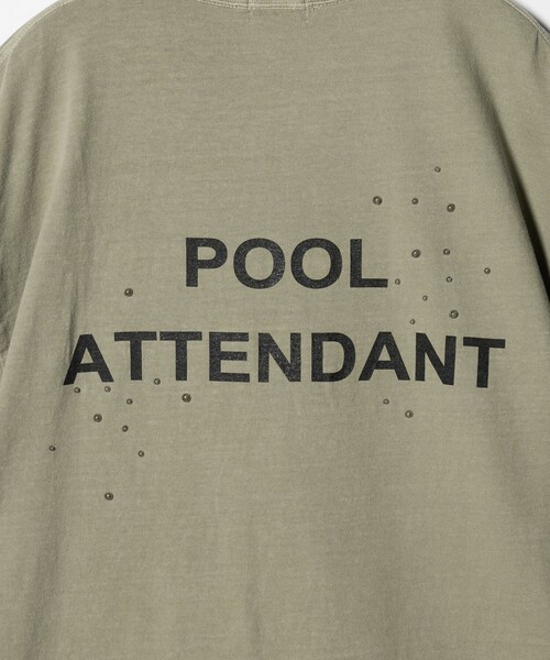 MONKEY TIME（モンキータイム）の「＜PARATRAIT＞POOL ATTENDANT Tシャツ（Tシャツ/カットソー・メンズ・ベージュ/ブラック・2/3）」の6枚目の写真