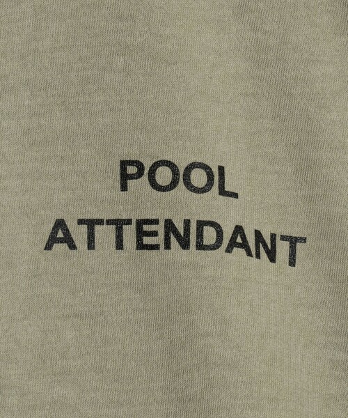 MONKEY TIME（モンキータイム）の「＜PARATRAIT＞POOL ATTENDANT Tシャツ（Tシャツ/カットソー・メンズ・ベージュ/ブラック・2/3）」の7枚目の写真