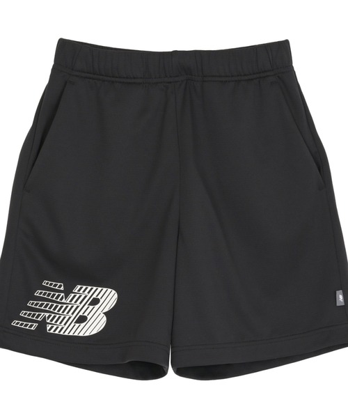 NEW BALANCE(ニューバランス)の「ニューバランス New Balance ポリエステル ビッグロゴショーツ(その他パンツ・キッズ・ブラック/ネイビー・130cm/140cm/150cm/160cm)」の2枚目の写真