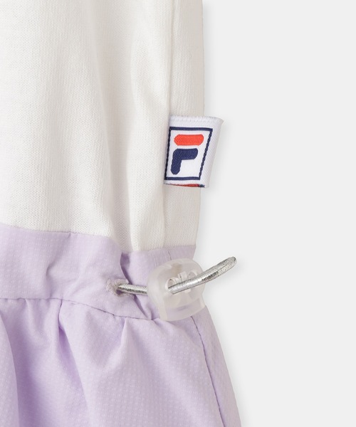 FILA（フィラ）の「【KIDS/キッズ】【FILA/フィラ別注】ドッキングバルーンワンピース（ワンピース・キッズ・グレー/ダークラベンダー・150/140/130）」の8枚目の写真