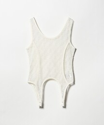 muller of yoshiokubo | ＜muller of yoshiokubo＞メッシュ ガーター タンクトップ(タンクトップ)