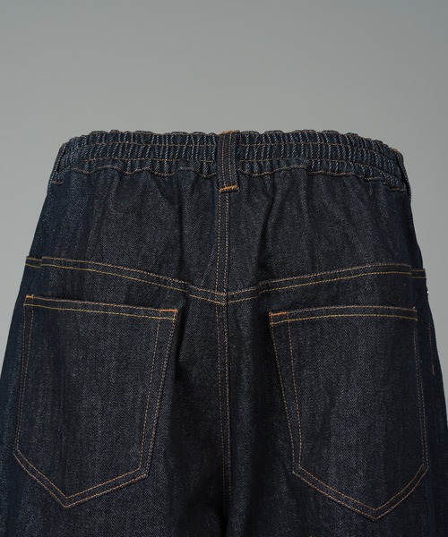 MAISON SPECIAL（メゾンスペシャル）の「12.5oz Rigid Denim Prime-Wide Baggy Pants/12.5ozリジットデニムプライムワイドバギーパンツ（デニムパンツ・メンズ・ネイビー/ブラック・0/2/1）」の15枚目の写真