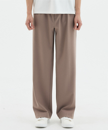 WHOLOVESART（フーラブズアート）の「ユニセックスセミワイドバンディングスラックスダスティベージュ（スラックス）」