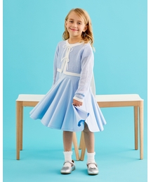 kate spade new york kids（ケイトスペードニューヨーク）の「ボウニット＆カットワンピースセット（ワンピース）」