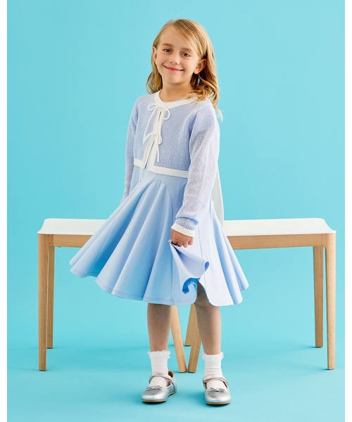 4着Kate Spade ワンピースセット 新品タグ付き ボウニット＆カットワンピースセット（ワンピース）｜kate spade new