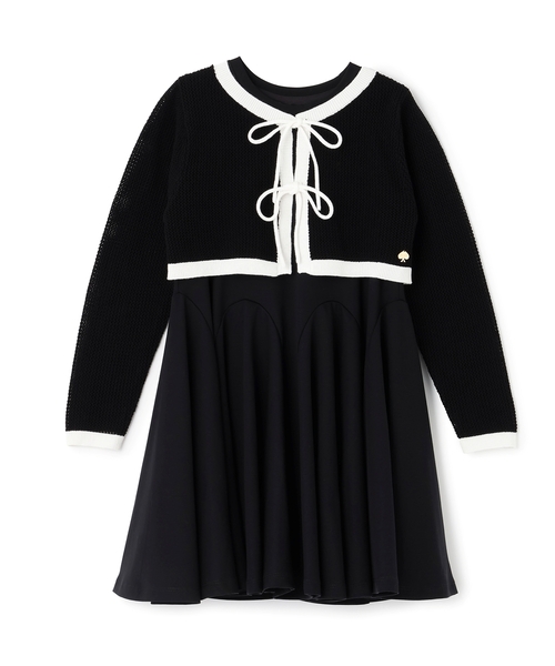 kate spade new york kids(ケイトスペードニューヨーク)の「ボウニット&カットワンピースセット(ワンピース・キッズ・サックスブルー/ブラック・120cm/130cm/160cm/150cm/140cm)」の16枚目の写真