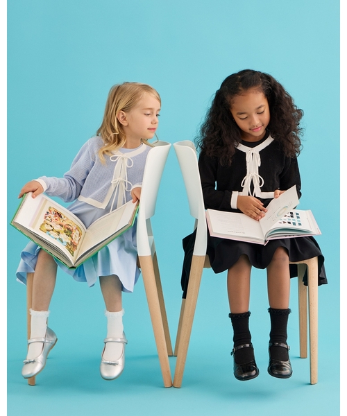kate spade new york kids(ケイトスペードニューヨーク)の「ボウニット&カットワンピースセット(ワンピース・キッズ・サックスブルー/ブラック・120cm/130cm/160cm/150cm/140cm)」の18枚目の写真