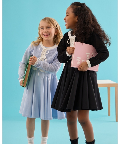 kate spade new york kids(ケイトスペードニューヨーク)の「ボウニット&カットワンピースセット(ワンピース・キッズ・サックスブルー/ブラック・120cm/130cm/160cm/150cm/140cm)」の19枚目の写真