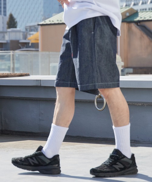 Gramicci(グラミチ)の「Gramicci/グラミチ JAPANESE CHAMBRAY SHORT ショートパンツ ハーフパンツ ストリート 2026年春夏(デニムパンツ・メンズ・ブルー/ネイビー・S/M/L/XL)」の1枚目の写真