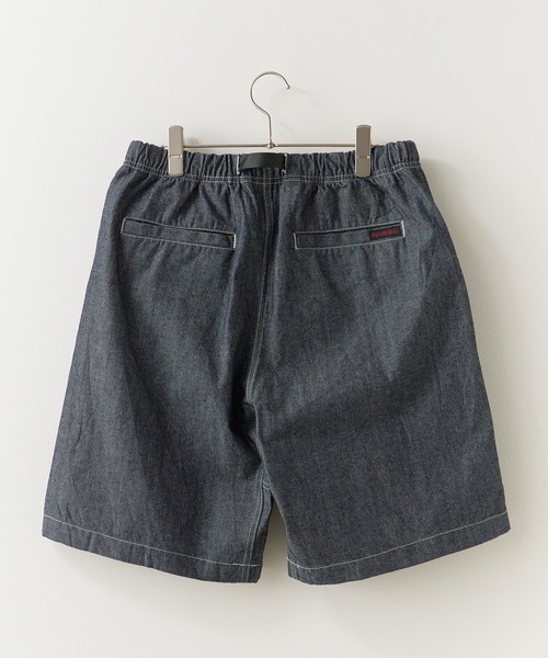 Gramicci(グラミチ)の「Gramicci/グラミチ JAPANESE CHAMBRAY SHORT ショートパンツ ハーフパンツ ストリート 2026年春夏(デニムパンツ・メンズ・ブルー/ネイビー・S/M/L/XL)」の4枚目の写真