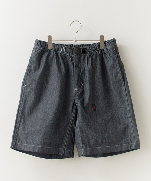 Gramicci(グラミチ)の「Gramicci/グラミチ JAPANESE CHAMBRAY SHORT ショートパンツ ハーフパンツ ストリート 2026年春夏(デニムパンツ・メンズ・ブルー/ネイビー・S/M/L/XL)」の3枚目の写真