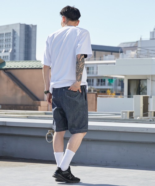 Gramicci(グラミチ)の「Gramicci/グラミチ JAPANESE CHAMBRAY SHORT ショートパンツ ハーフパンツ ストリート 2026年春夏(デニムパンツ・メンズ・ブルー/ネイビー・S/M/L/XL)」の10枚目の写真