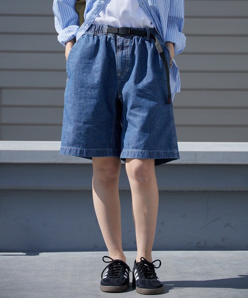 Gramicci(グラミチ)の「Gramicci/グラミチ JAPANESE CHAMBRAY SHORT ショートパンツ ハーフパンツ ストリート 2026年春夏(デニムパンツ・メンズ・ブルー/ネイビー・S/M/L/XL)」の22枚目の写真