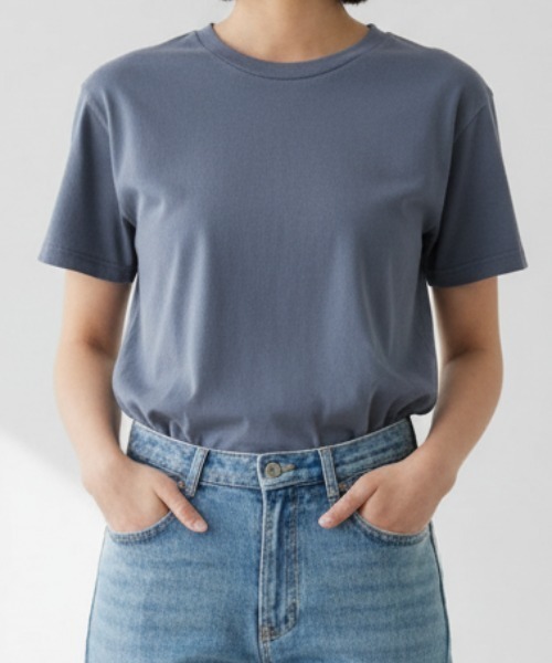 LIFEMAX(ライフマックス)の「【LIFEMAX/ライフマックス】6.5オンスピグメントダイ半袖Tシャツ/【色落ち感・7色展開】染め加工 ヴィンテージ感 オーバーサイズ 無地(Tシャツ/カットソー・メンズ・オフホワイト/ブラック/コーラル/マスタード/グリーン系その他/パープル/ネイビー・LARGE/MEDIUM/X-LARGE)」の4枚目の写真