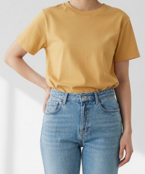LIFEMAX(ライフマックス)の「【LIFEMAX/ライフマックス】6.5オンスピグメントダイ半袖Tシャツ/【色落ち感・7色展開】染め加工 ヴィンテージ感 オーバーサイズ 無地(Tシャツ/カットソー・メンズ・オフホワイト/ブラック/コーラル/マスタード/グリーン系その他/パープル/ネイビー・LARGE/MEDIUM/X-LARGE)」の6枚目の写真