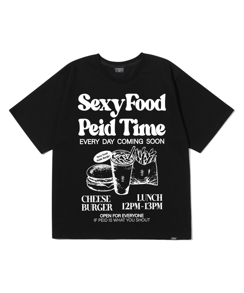 PEID(ペイド)の「PD フェイドタイム 半袖Tシャツ ブラック(Tシャツ/カットソー・レディース・ブラック・2/3/4/5/6/1)」の1枚目の写真