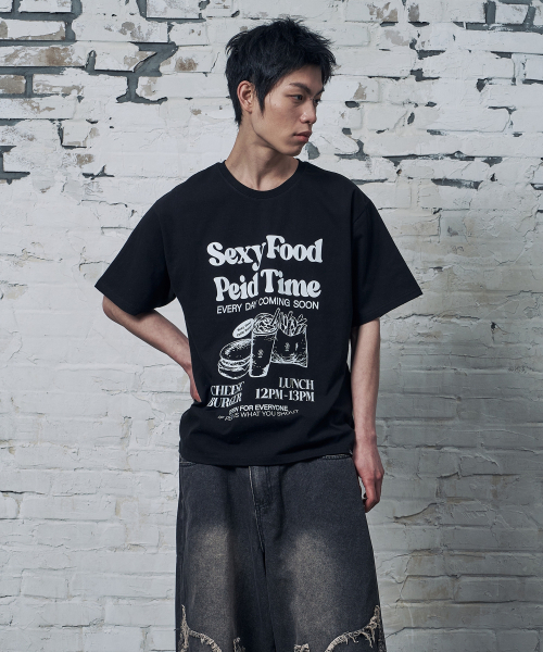 PEID(ペイド)の「PD フェイドタイム 半袖Tシャツ ブラック(Tシャツ/カットソー・レディース・ブラック・2/3/4/5/6/1)」の8枚目の写真
