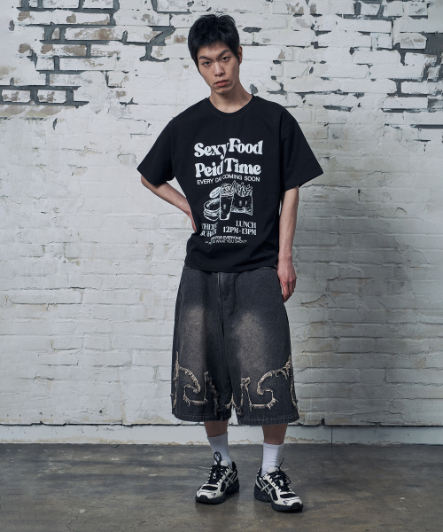 PEID(ペイド)の「PD フェイドタイム 半袖Tシャツ ブラック(Tシャツ/カットソー・レディース・ブラック・2/3/4/5/6/1)」の10枚目の写真