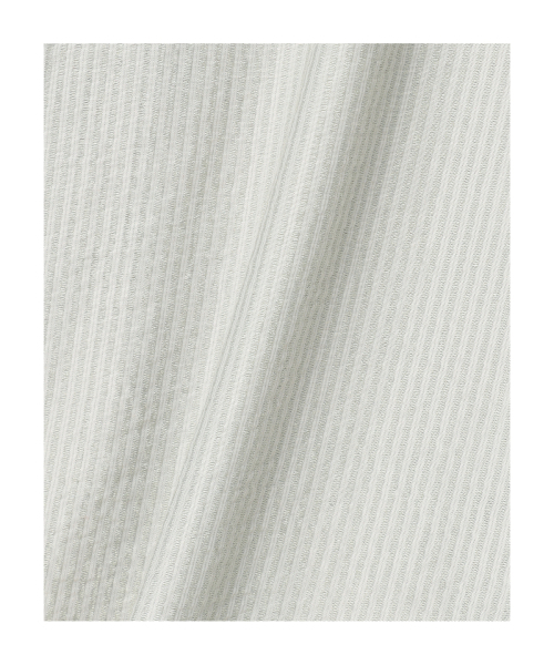 PRAIRIE(KR)(プレーリー)の「シルキー ストライプ シャツ (ライトグリーン)(シャツ/ブラウス・メンズ・ライトグリーン・LARGE/MEDIUM)」の8枚目の写真