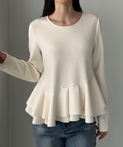 spangle lace frill tops / スパンコールレースフリルトップス（T