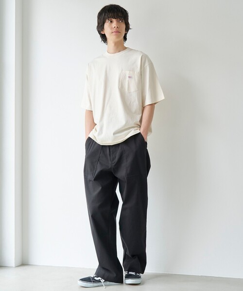 SMITH'S AMERICAN（スミスアメリカン）の「SMITH'S（スミス）別注ヴィンテージライクTシャツ（Tシャツ/カットソー・メンズ・ベージュ/パープル/ホワイト/ライム・S/M/L/XL）」の19枚目の写真