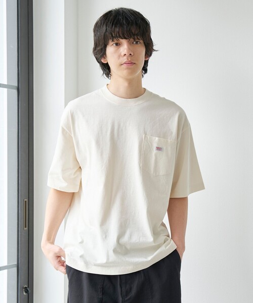 SMITH'S AMERICAN（スミスアメリカン）の「SMITH'S（スミス）別注ヴィンテージライクTシャツ（Tシャツ/カットソー・メンズ・ベージュ/パープル/ホワイト/ライム・S/M/L/XL）」の21枚目の写真