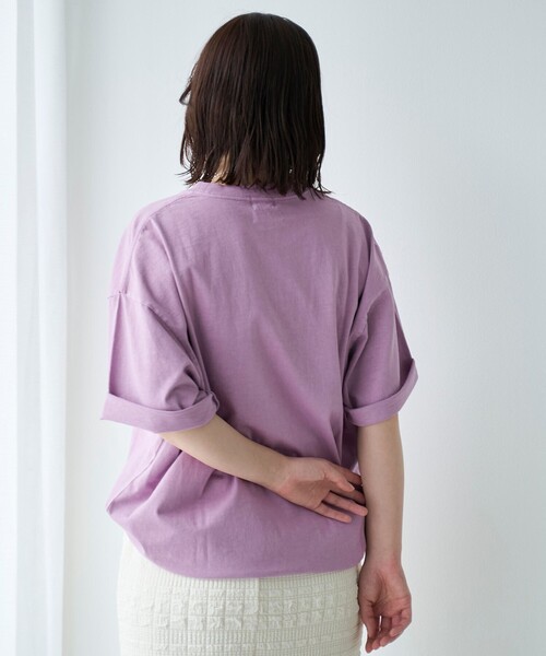 SMITH'S AMERICAN（スミスアメリカン）の「SMITH'S（スミス）別注ヴィンテージライクTシャツ（Tシャツ/カットソー・メンズ・ベージュ/パープル/ホワイト/ライム・S/M/L/XL）」の5枚目の写真