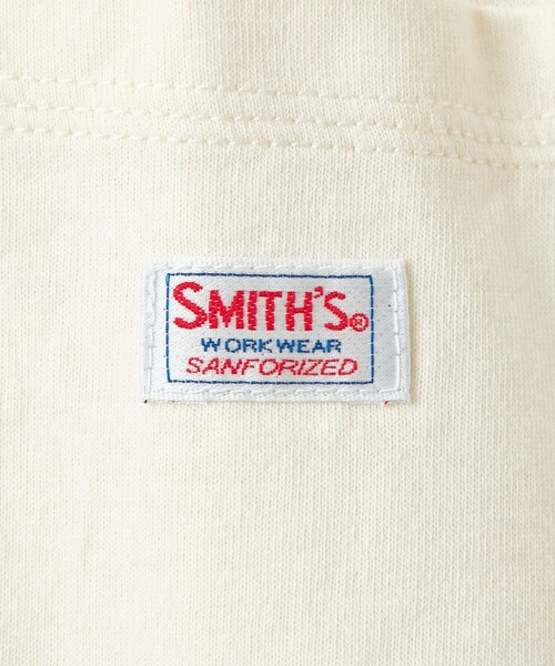 SMITH'S AMERICAN（スミスアメリカン）の「SMITH'S（スミス）別注ヴィンテージライクTシャツ（Tシャツ/カットソー・メンズ・ベージュ/パープル/ホワイト/ライム・S/M/L/XL）」の11枚目の写真