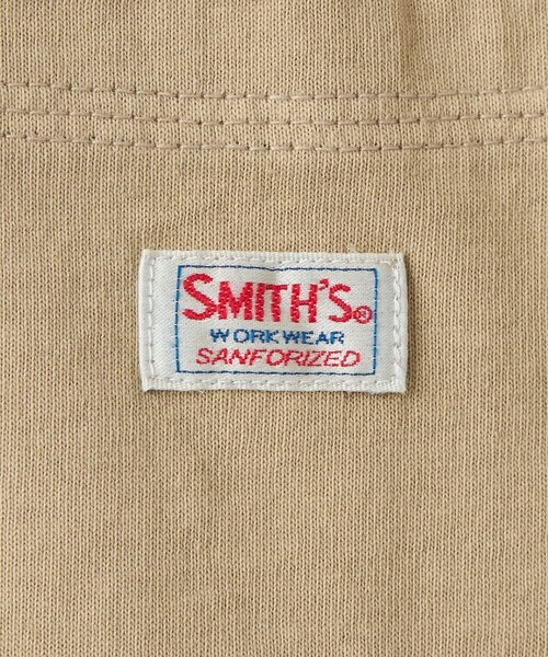 SMITH'S AMERICAN（スミスアメリカン）の「SMITH'S（スミス）別注ヴィンテージライクTシャツ（Tシャツ/カットソー・メンズ・ベージュ/パープル/ホワイト/ライム・S/M/L/XL）」の13枚目の写真
