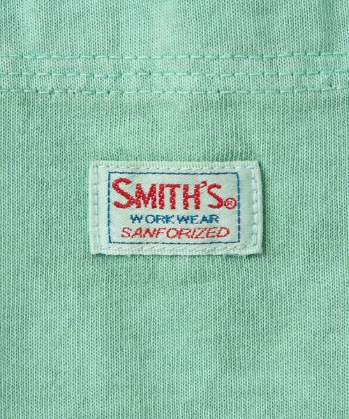 SMITH'S AMERICAN（スミスアメリカン）の「SMITH'S（スミス）別注ヴィンテージライクTシャツ（Tシャツ/カットソー・メンズ・ベージュ/パープル/ホワイト/ライム・S/M/L/XL）」の15枚目の写真