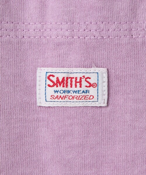 SMITH'S AMERICAN（スミスアメリカン）の「SMITH'S（スミス）別注ヴィンテージライクTシャツ（Tシャツ/カットソー・メンズ・ベージュ/パープル/ホワイト/ライム・S/M/L/XL）」の17枚目の写真