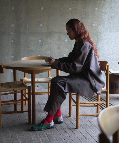 JUCO.(ジュコ)の「ネックレススリッポン(スリッポン・レディース・グリーン・23cm/23.5cm/24cm/24.5cm/25cm)」の3枚目の写真