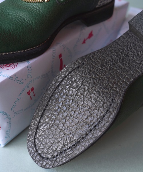 JUCO.(ジュコ)の「ネックレススリッポン(スリッポン・レディース・グリーン・23cm/23.5cm/24cm/24.5cm/25cm)」の8枚目の写真