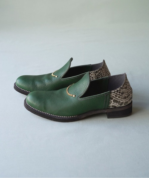 JUCO.(ジュコ)の「ネックレススリッポン(スリッポン・レディース・グリーン・23cm/23.5cm/24cm/24.5cm/25cm)」の11枚目の写真