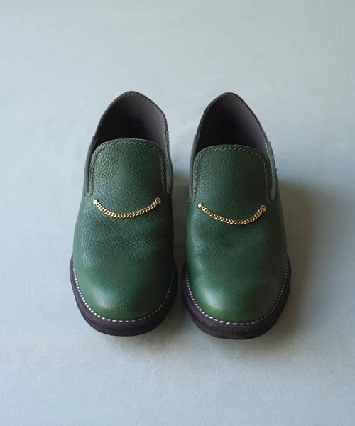 JUCO.(ジュコ)の「ネックレススリッポン(スリッポン・レディース・グリーン・23cm/23.5cm/24cm/24.5cm/25cm)」の12枚目の写真