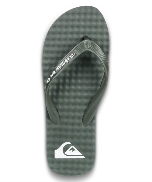 Quiksilver(クイックシルバー)の「QUIKSILVER メンズ MOLOKAI CORE ビーチサンダル 【2026年春夏モデル】(サンダル・メンズ・ライトグレー/ブラック/エンジ/カーキ・25cm/26cm/27cm/28cm)」の3枚目の写真