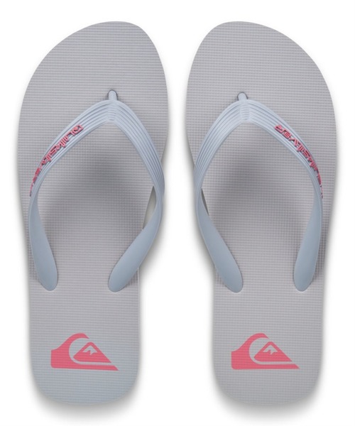 Quiksilver(クイックシルバー)の「QUIKSILVER メンズ MOLOKAI CORE ビーチサンダル 【2026年春夏モデル】(サンダル・メンズ・ライトグレー/ブラック/エンジ/カーキ・25cm/26cm/27cm/28cm)」の2枚目の写真
