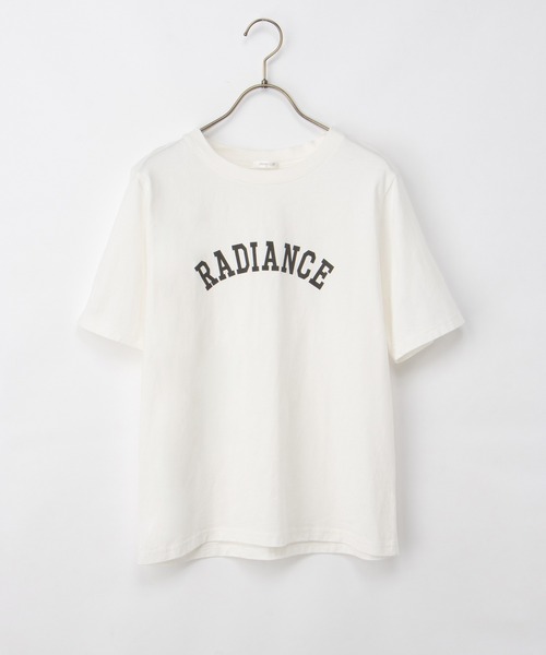 Honeys(ハニーズ)の「【UVカット】ロゴプリントTシャツ(Tシャツ/カットソー・レディース・ライトグリーン/オートミール/スミクロ/ピンク系その他/オフホワイト・L/LL/M/S)」の21枚目の写真