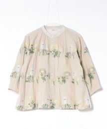 SUPER HAKKA | レインボーマーガレットカットジャカード　コクーンスリーブブラウス(シャツ/ブラウス)