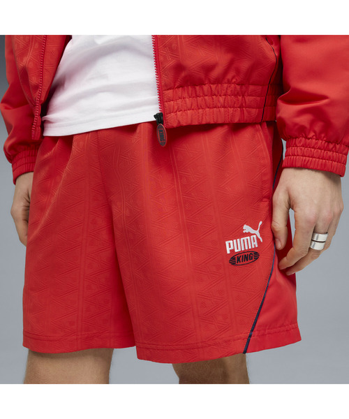 PUMA（プーマ）の「PUMA プーマ ユニセックス フューチャー プーマ アーカイブ キング リラッ（その他パンツ・メンズ・ブラック×レッド/レッド・XX-LARGE/MEDIUM/LARGE/X-LARGE/SMALL）」の10枚目の写真